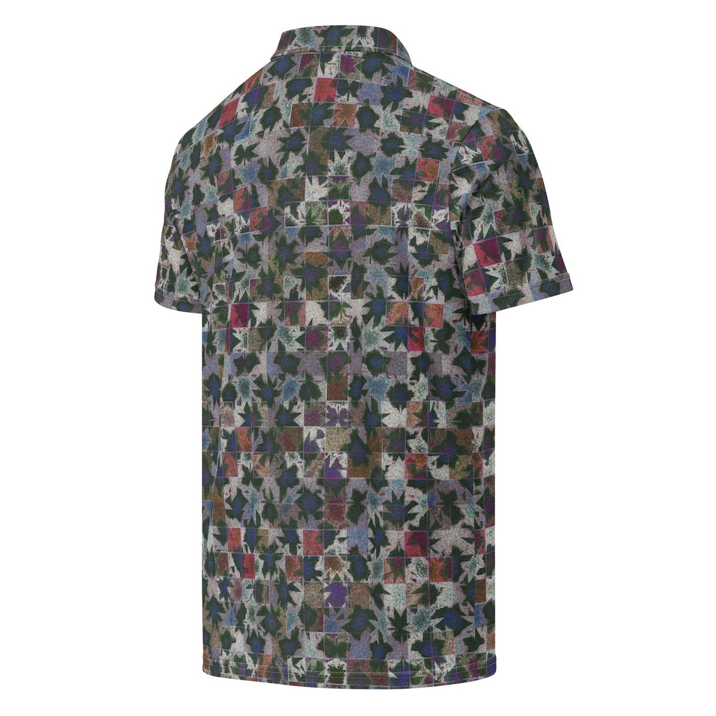 Chippin Balls Thicket Camo AOP Polo - side view