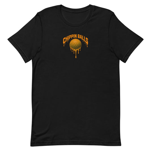 Chippin Balls Orange Slimeballs Tee — psychedelic design