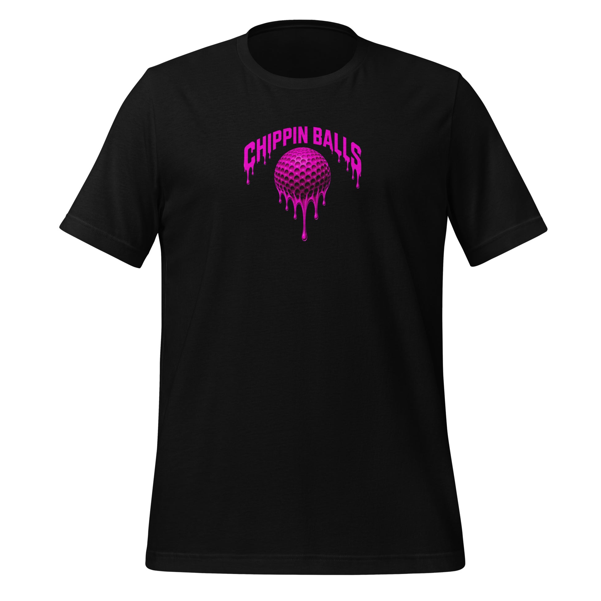 Chippin Balls Pink Slimeballs Tee — psychedelic design