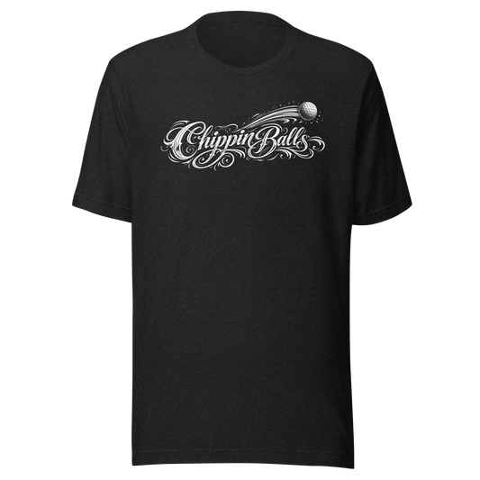 Chippin Balls Uptown Trip Tee — vibes over par design