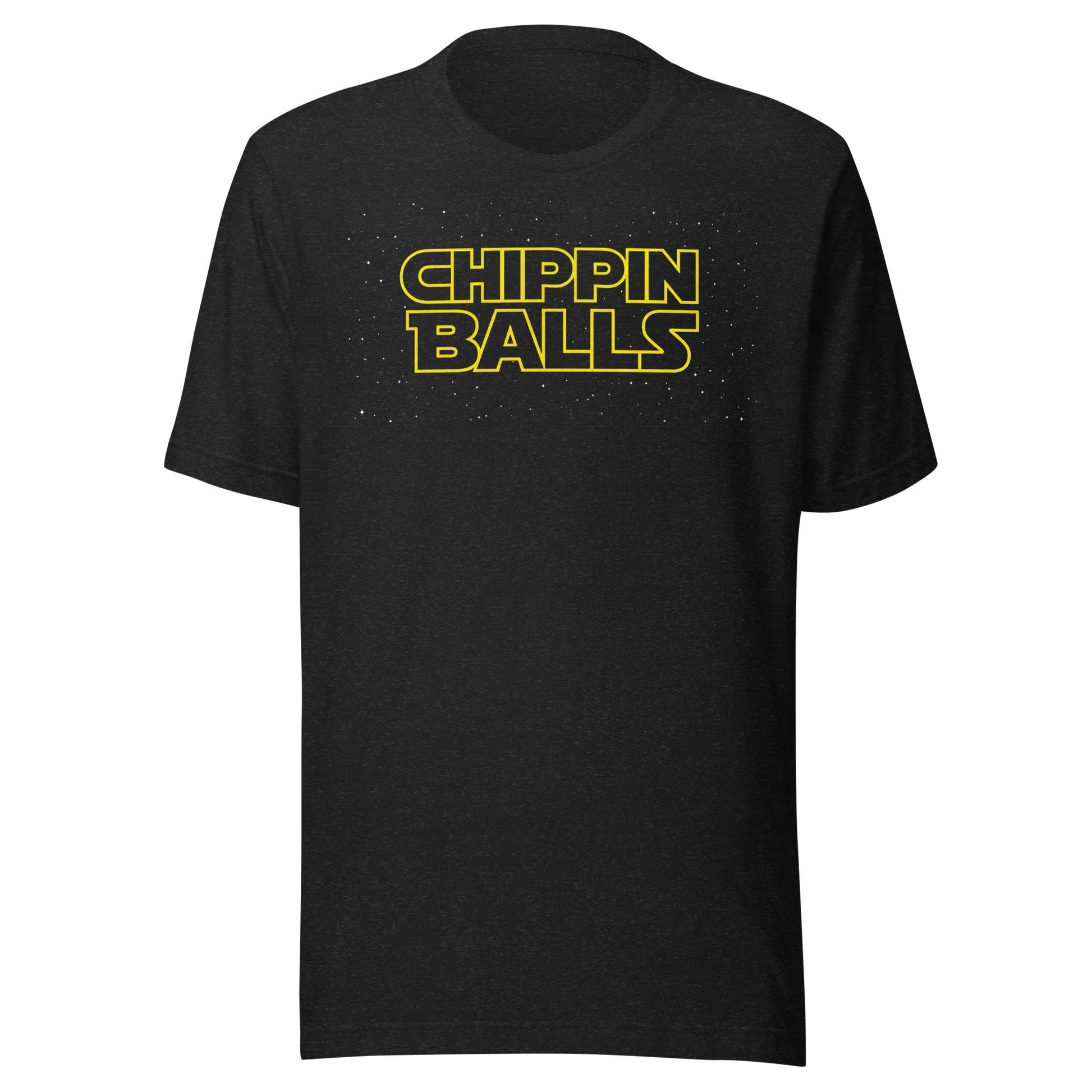 Chippin Balls A Long Time Ago Tee — galactic golf design